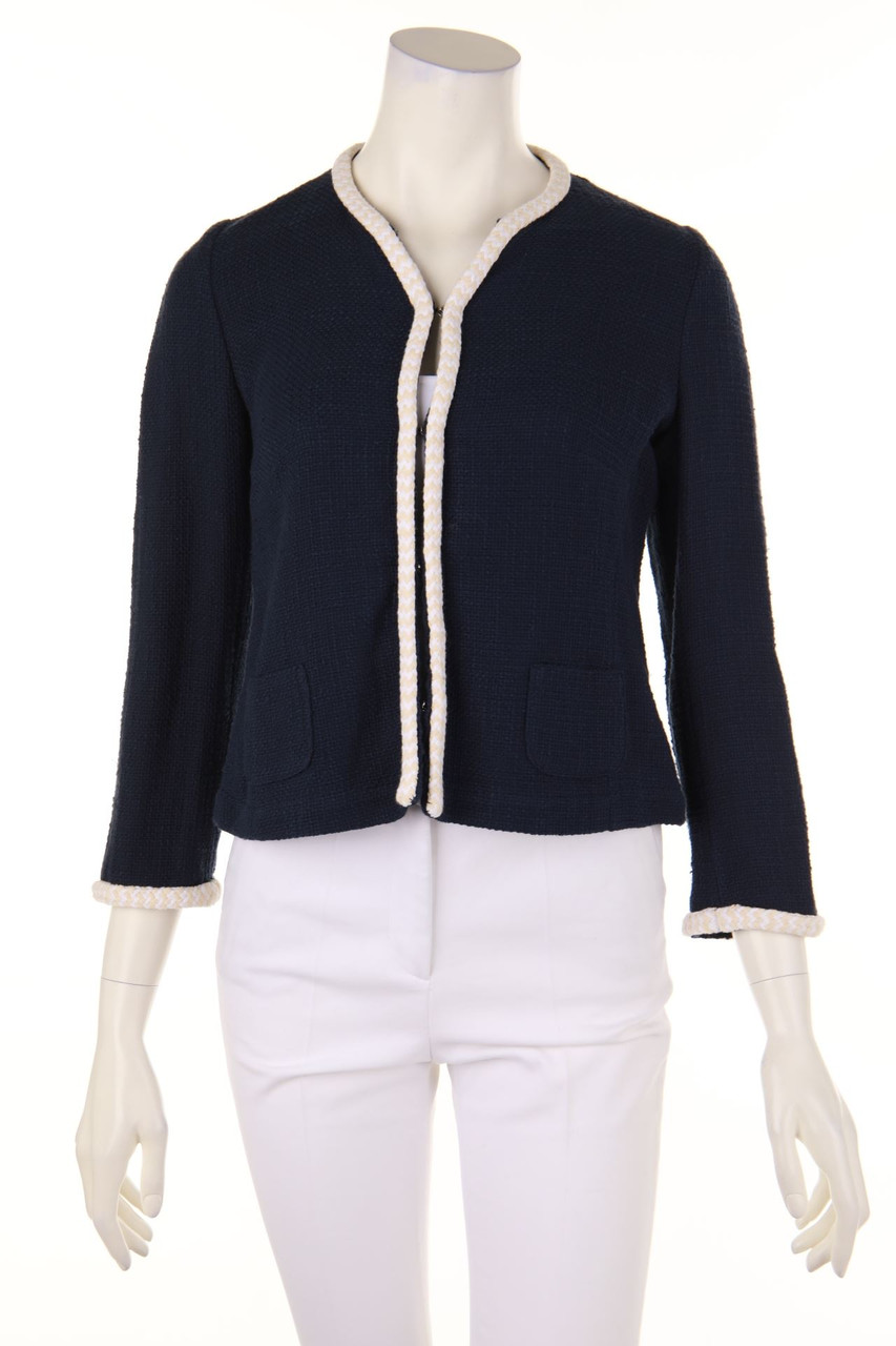 VILAGALLO - Bouclé-Blazer aus Baumwolle - D 34