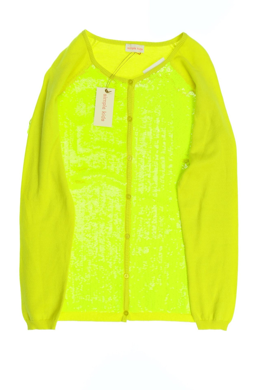 simple kids - Strickjacke mit Pailletten - 176