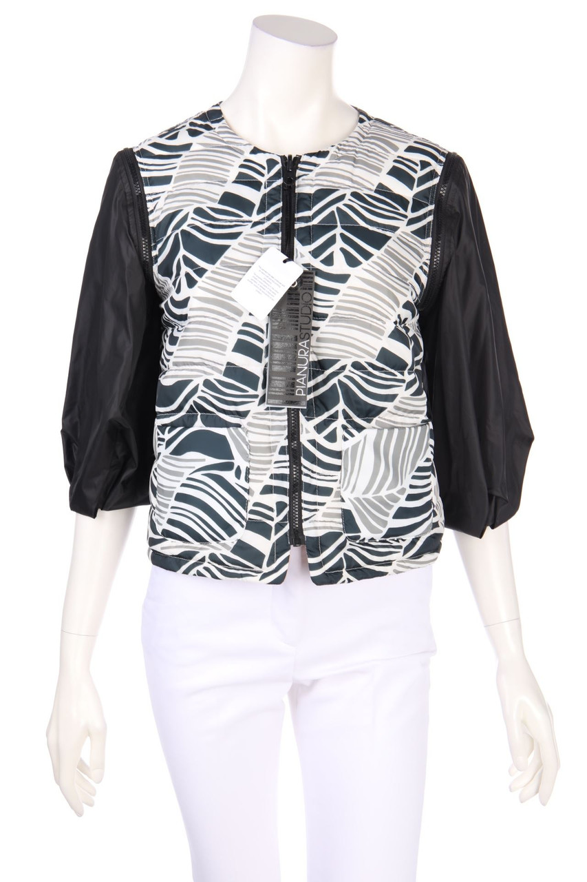 PIANURASTUDIO - Daunen-Jacke mit Print - D 36