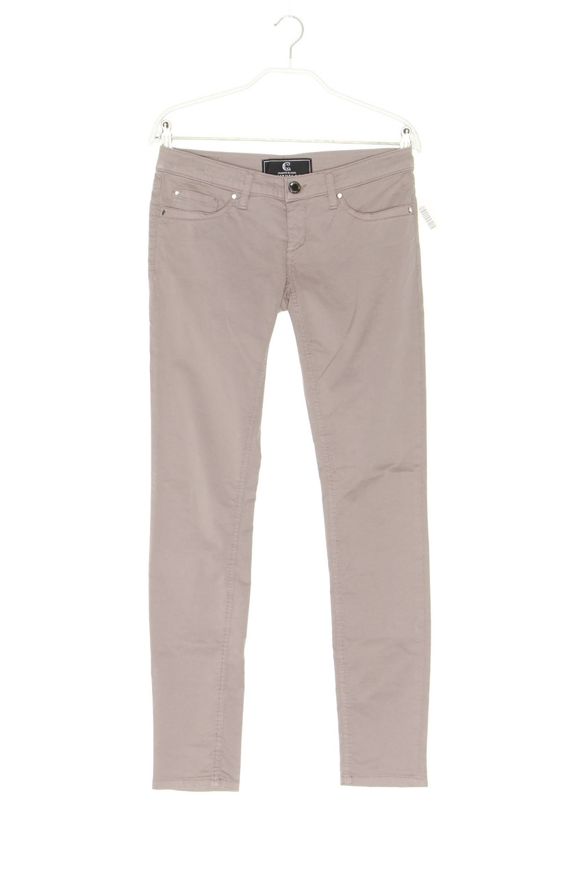 CAMOUFLAGE AR AND J. - Skinny-Hose aus Baumwoll-Mix mit Logo-Patch - S