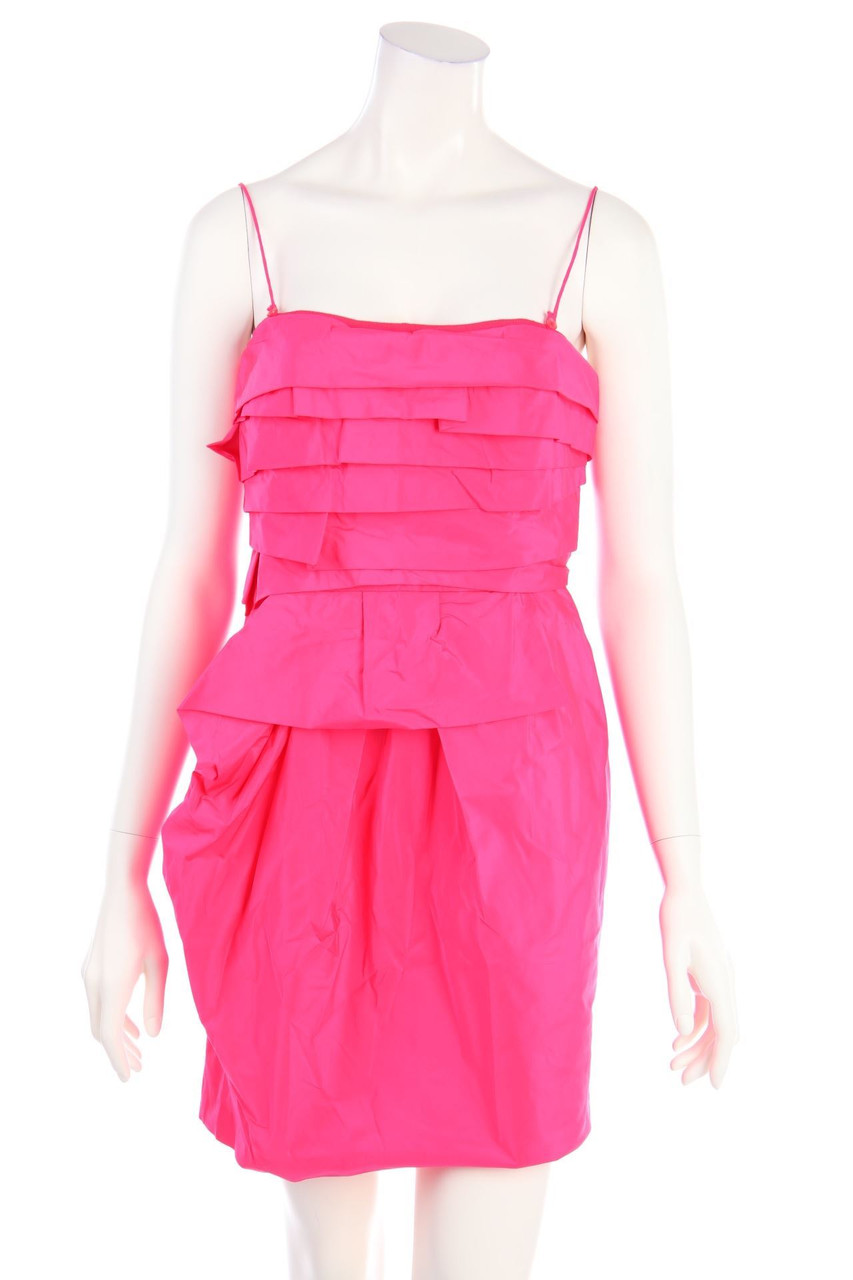 PINKO - Bandeau-Kleid mit Falten - D 38
