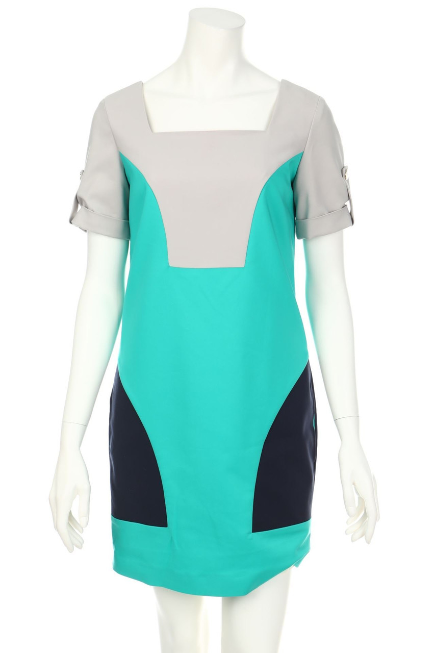 WHO*S WHO - Colour Blocking-Kleid - D 36