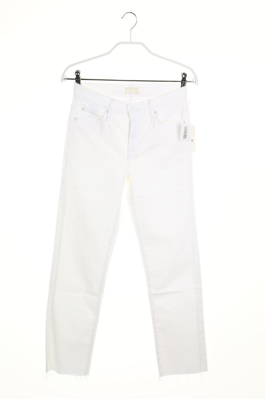 MOTHER - Destroyed Straight Cut Jeans mit Stretch - W26
