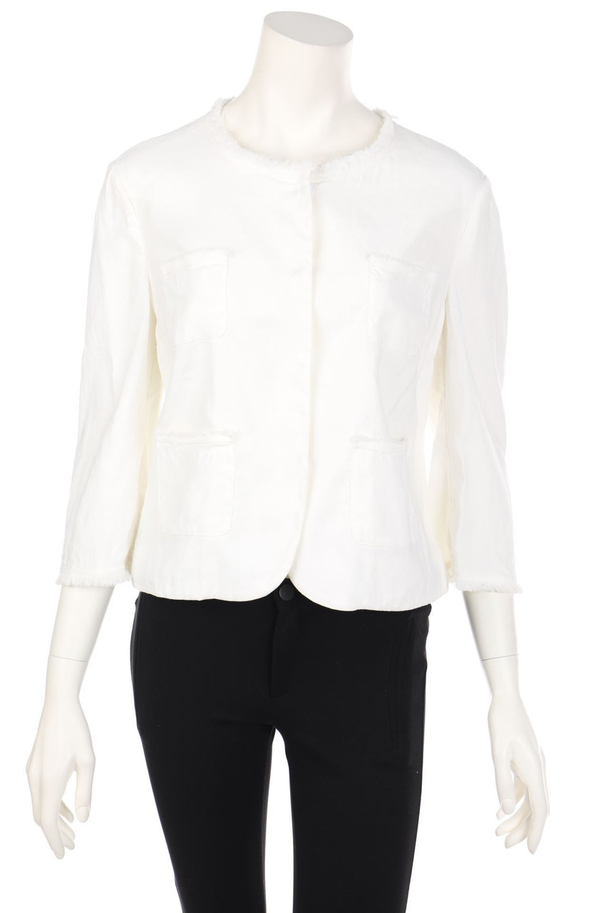 PIANURASTUDIO - Blazer-Jacke mit aufgesetzten Taschen - D 42