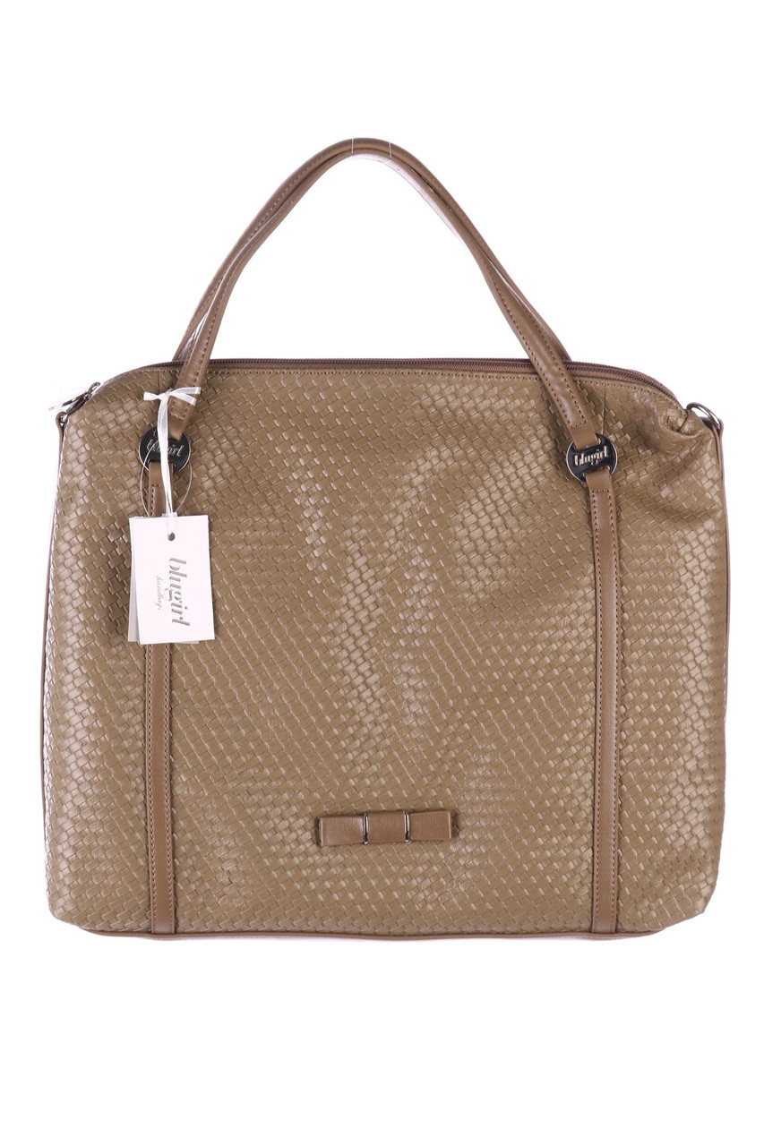 BLUGIRL Blumarine - Handtasche mit Logo-Applikation