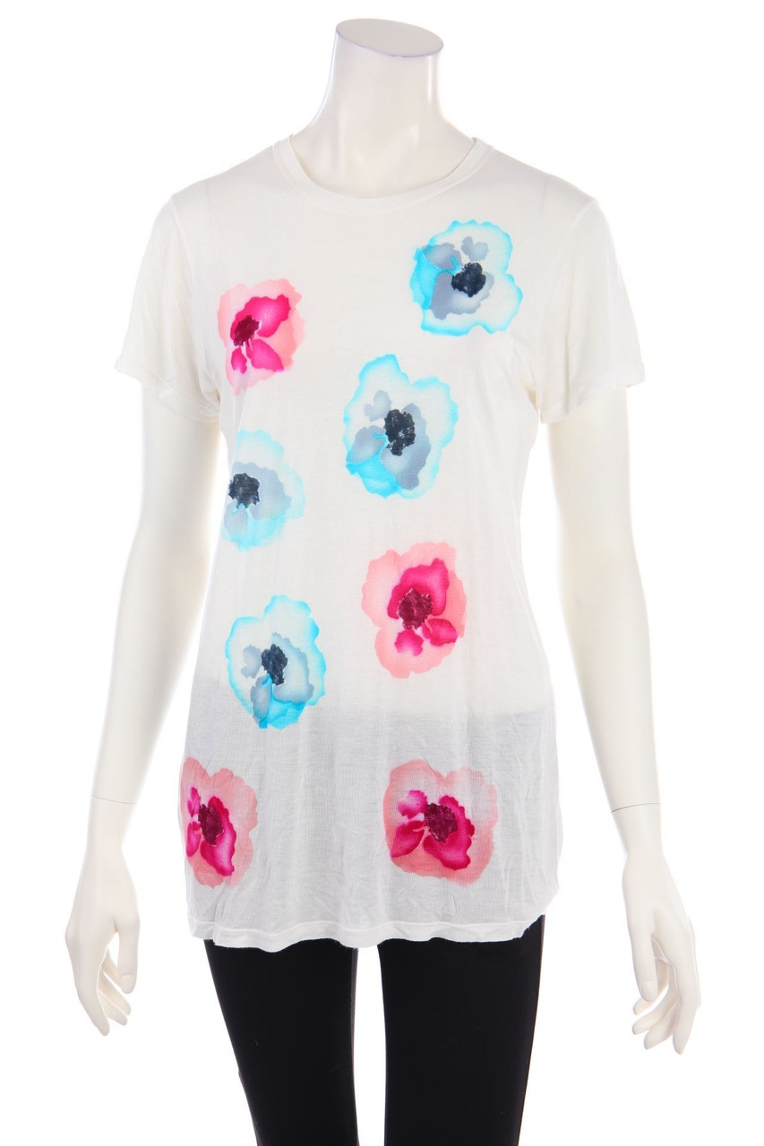 I-KNIT - Shirt mit floralem Muster - L