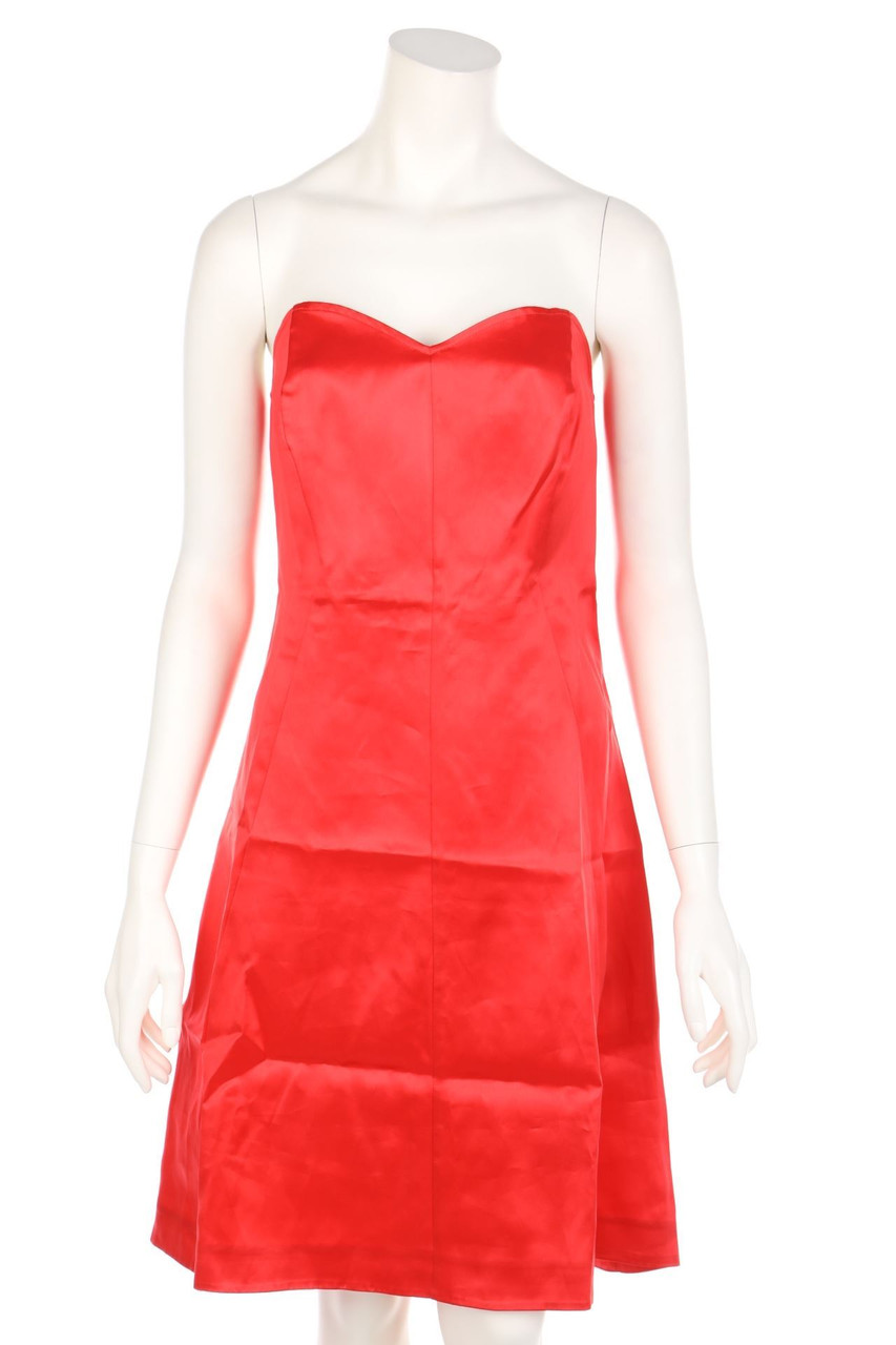 L´AUTRE CHOSE - Satin-Party-Kleid aus Seide - D 42