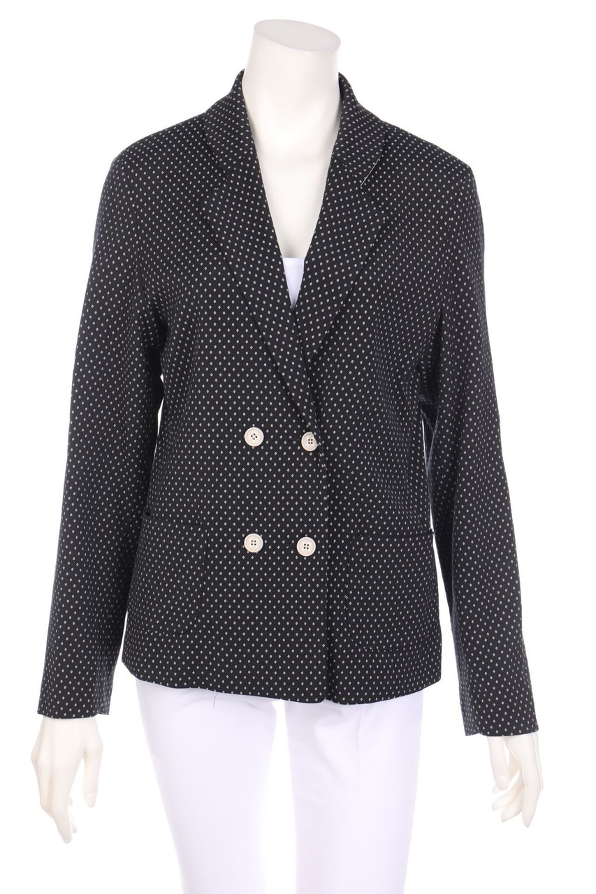 La Sartoria - Zweireiher-Blazer mit Print - D 40