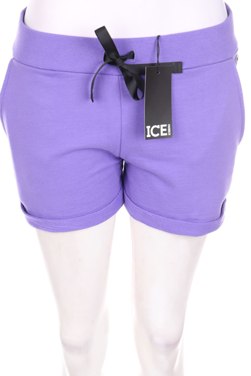 ICE ICEBERG - Sweat-Shorts mit Logo-Plakette - D 36