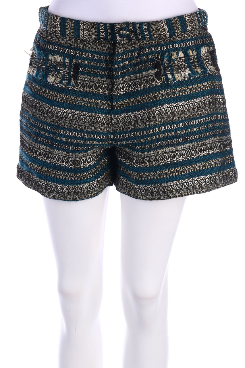 Darling - Bouclé-Shorts mit Metallic-Effekt - M
