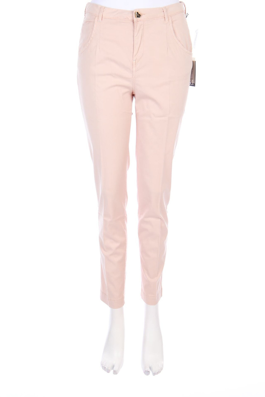 TWINSET T.S.J. - Chino-Hose mit Logo-Knöpfen - S