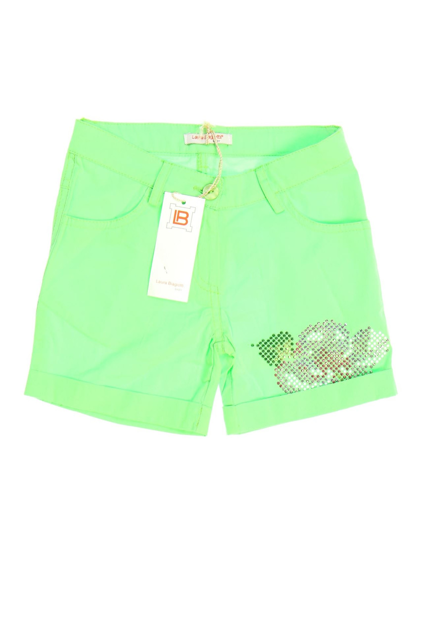 LAURA BIAGIOTTI BABY - Shorts mit Strass-Steinen - 98