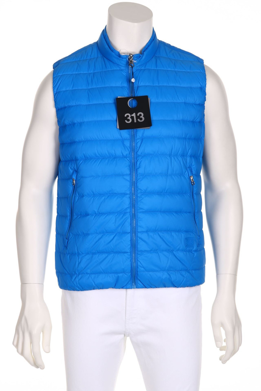 313 TRE UNO TRE - Wende-Daunen-Weste mit Logo-Print - 50