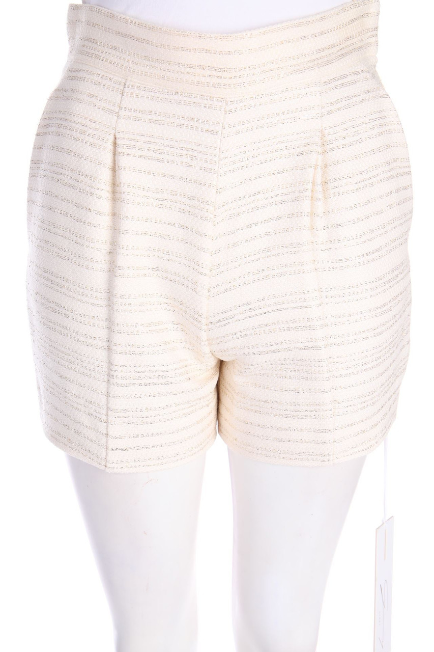Genny - Shorts mit Metallic-Effekt - W28