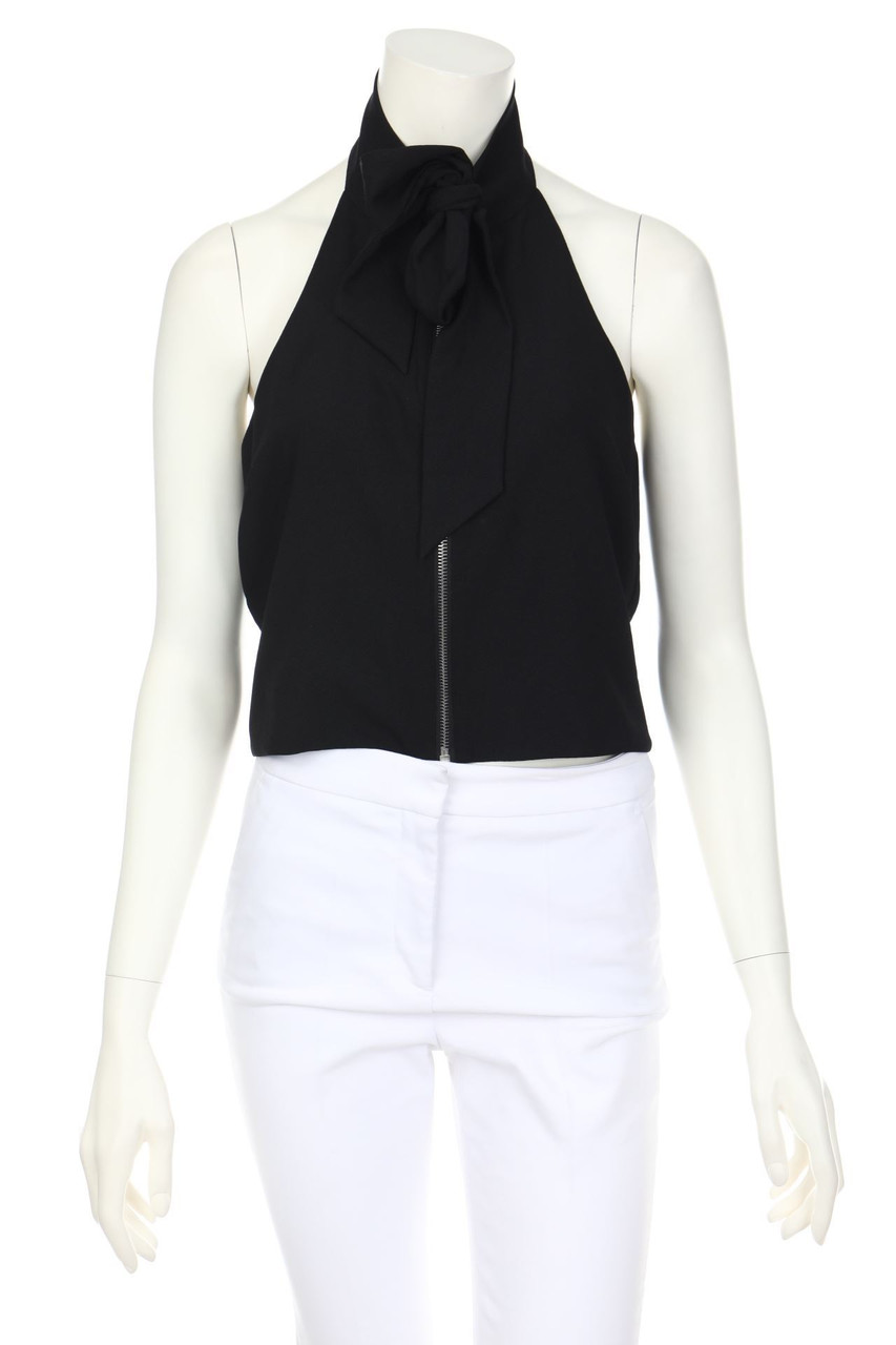 JEREMY SCOTT - Neckholder-Blusentop - D 36