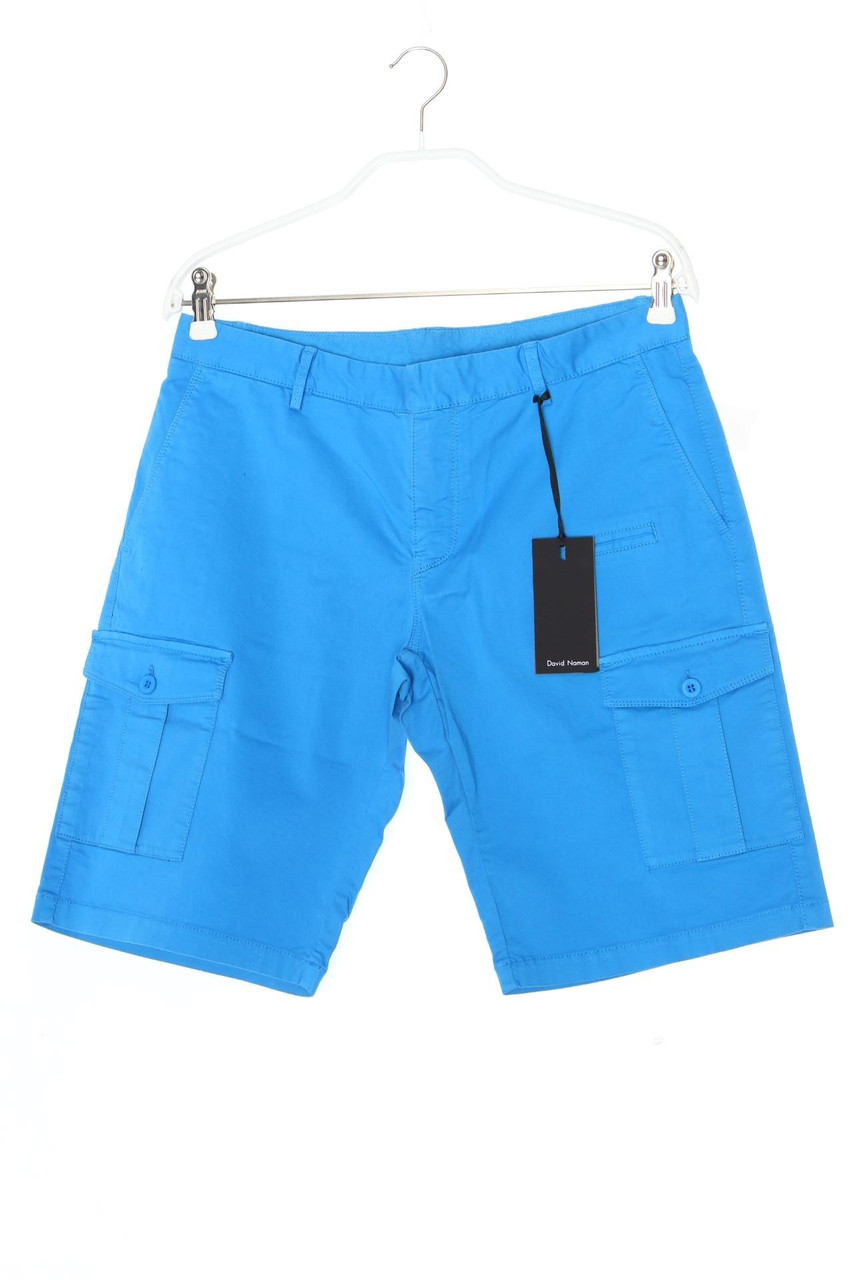 DAVID NAMAN - Shorts mit aufgesetzten Taschen - 46