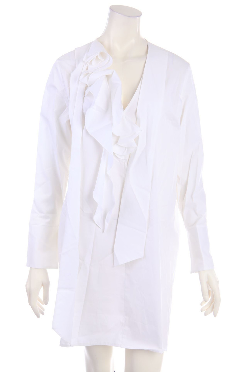 CLARA KITO - Blusenkleid mit Volants - D 36