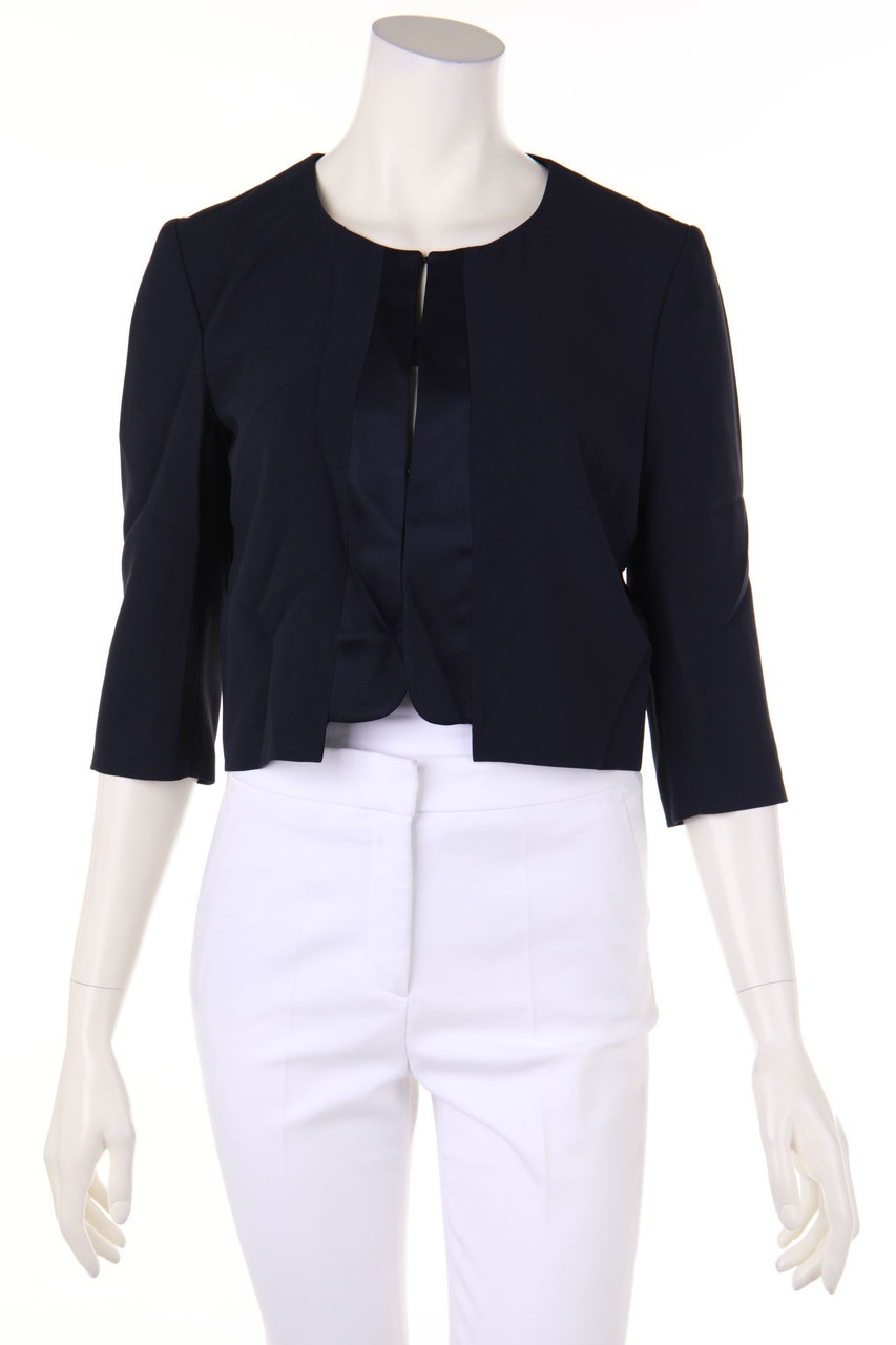 PATRIZIA PEPE SERA - Cropped-Blazer-Jacke mit 3/4-Ärmel - D 38