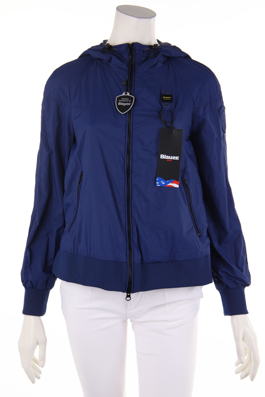 Blauer. - Jacke mit Logo-Applikation - S