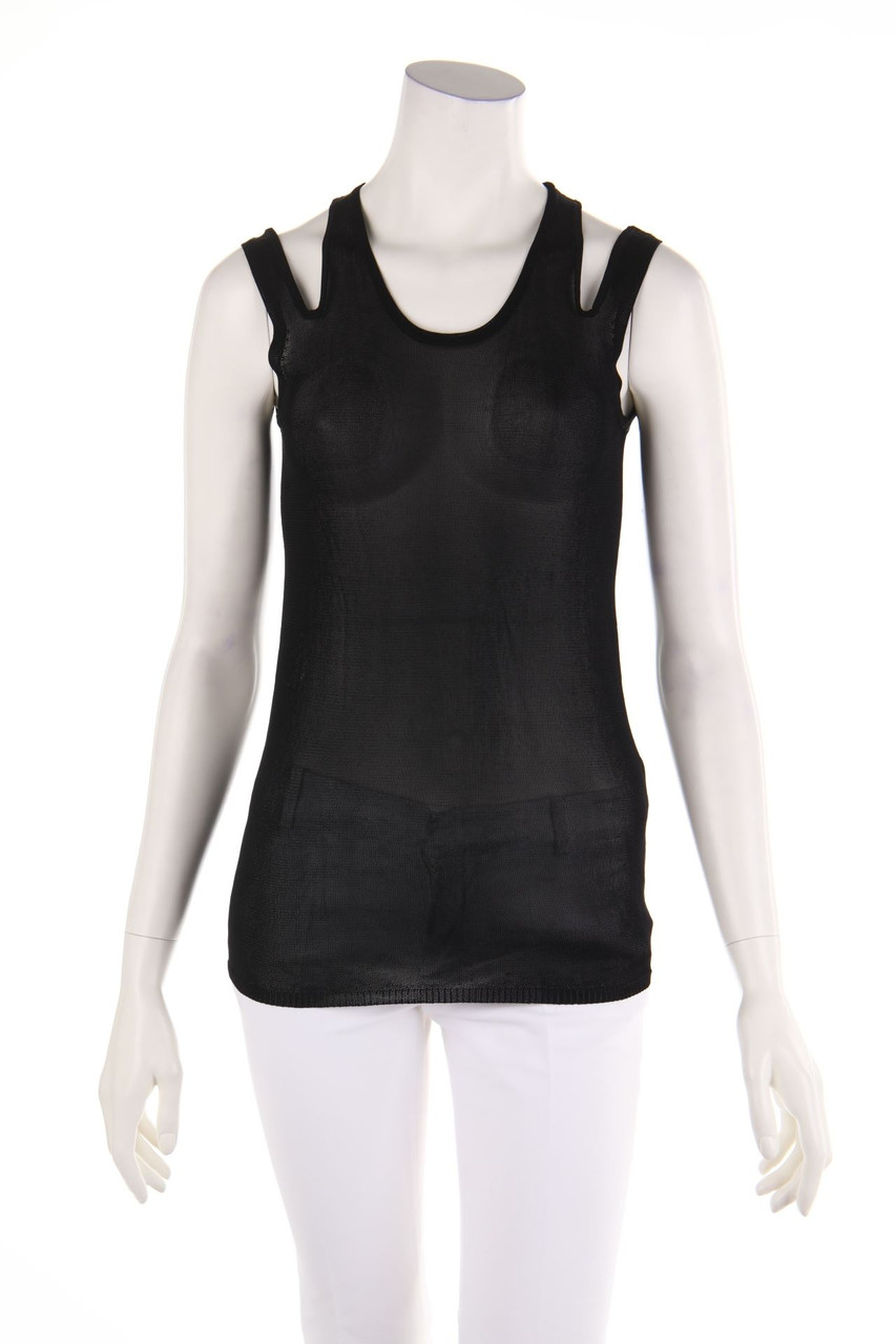 ASH STUDIO PARIS - Strick-Top mit Cut-outs - M