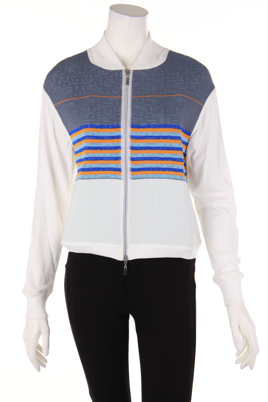 de pietri - Jacke aus Viskose-Mix mit Streifen - D 38