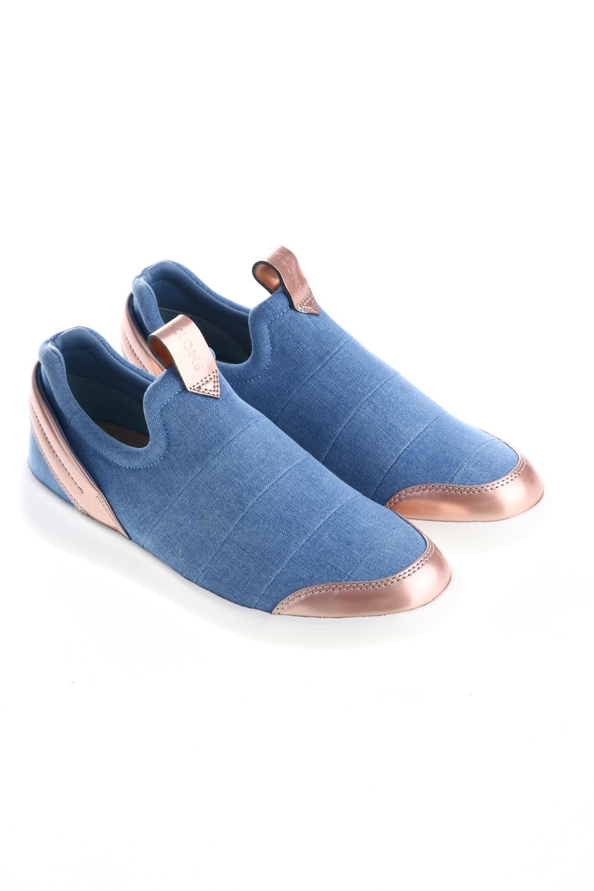 CLONE - Low-Top Sneakers in Denim-Optik