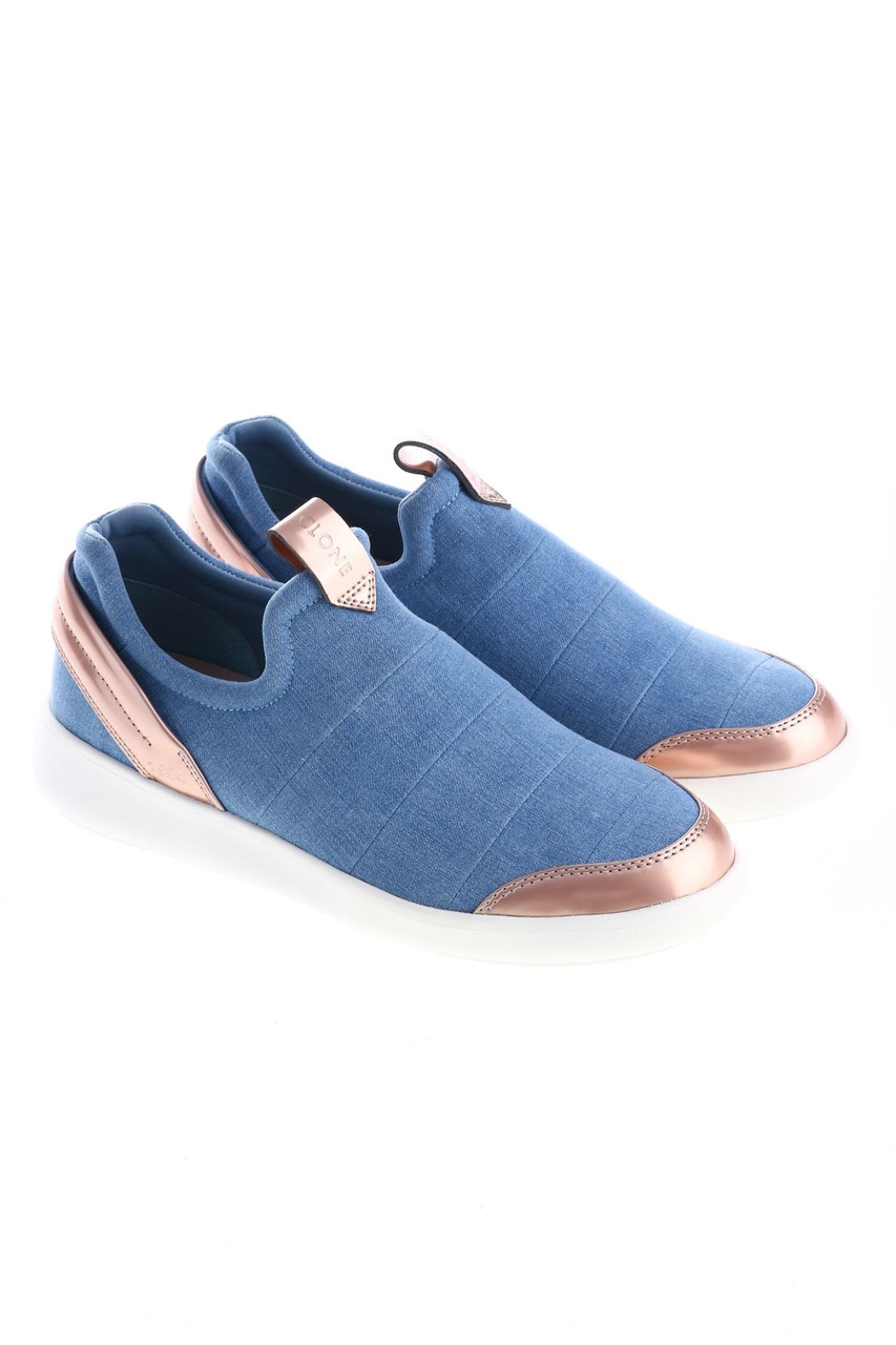 CLONE - Low-Top Sneakers in Denim-Optik
