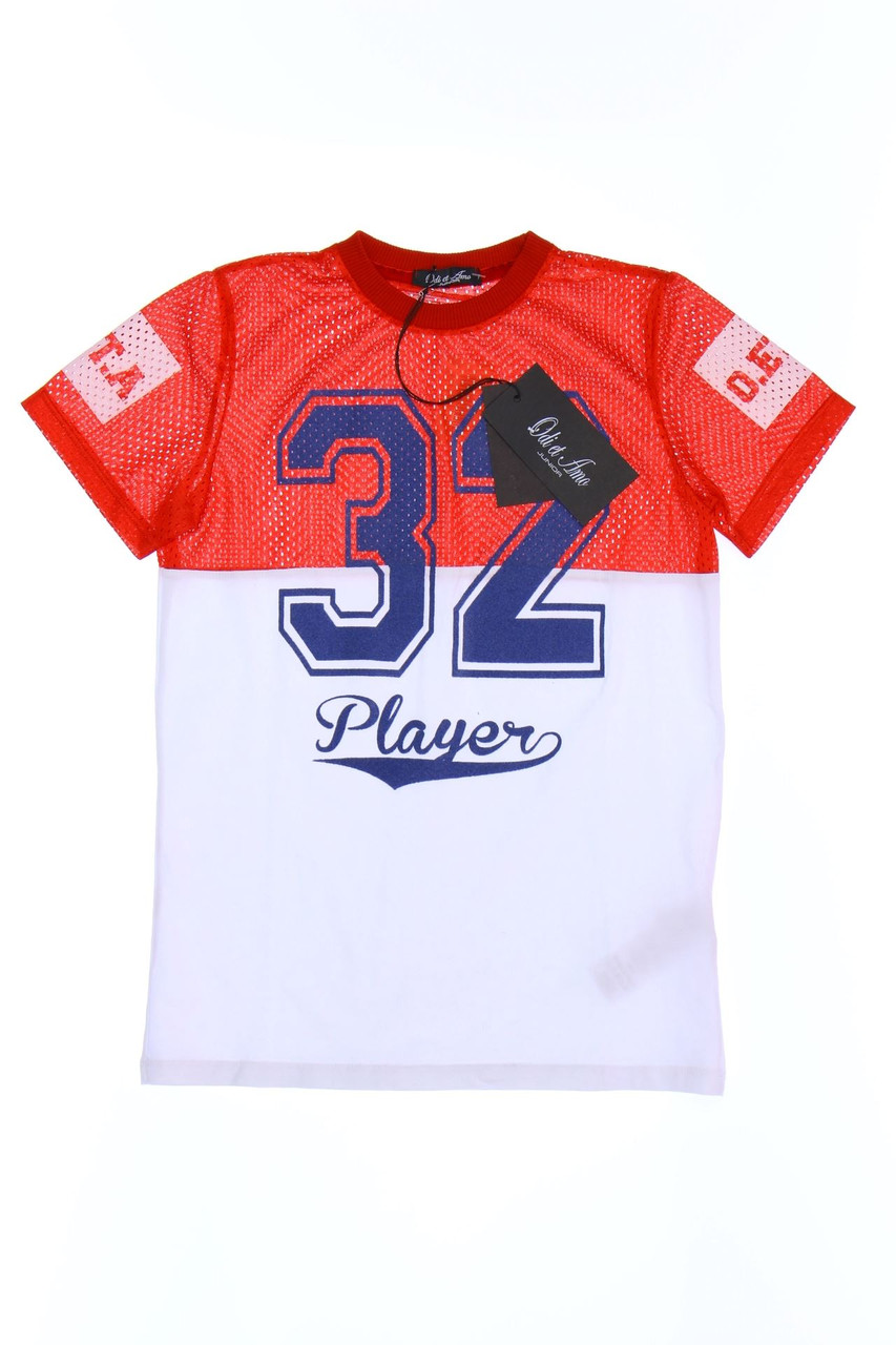 Odi et Amo JUNIOR - T-Shirt mit Mesh-Einsatz - 116