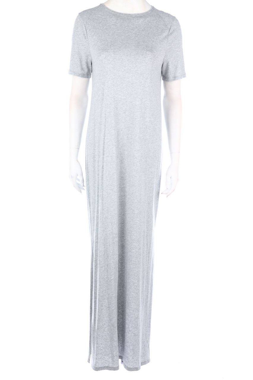 IRIS & INK - Maxi-Kleid aus Jersey mit Schlitz - D 38