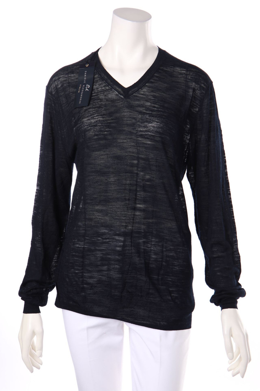 DANIELE ALESSANDRINI - Strick-Pullover aus Baumwolle - D 48