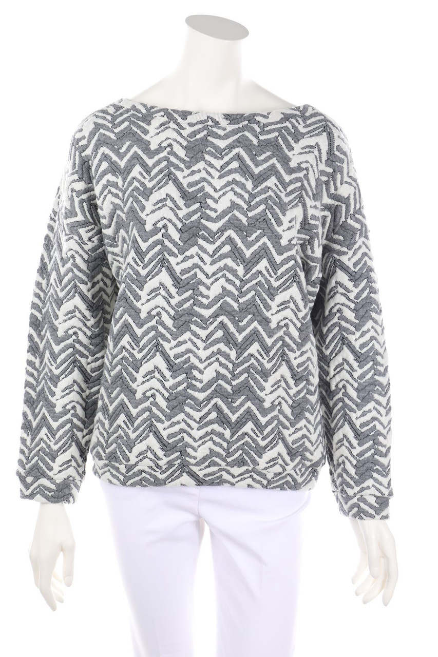 EMIN & PAUL - Sweatshirt mit Muster - D 38