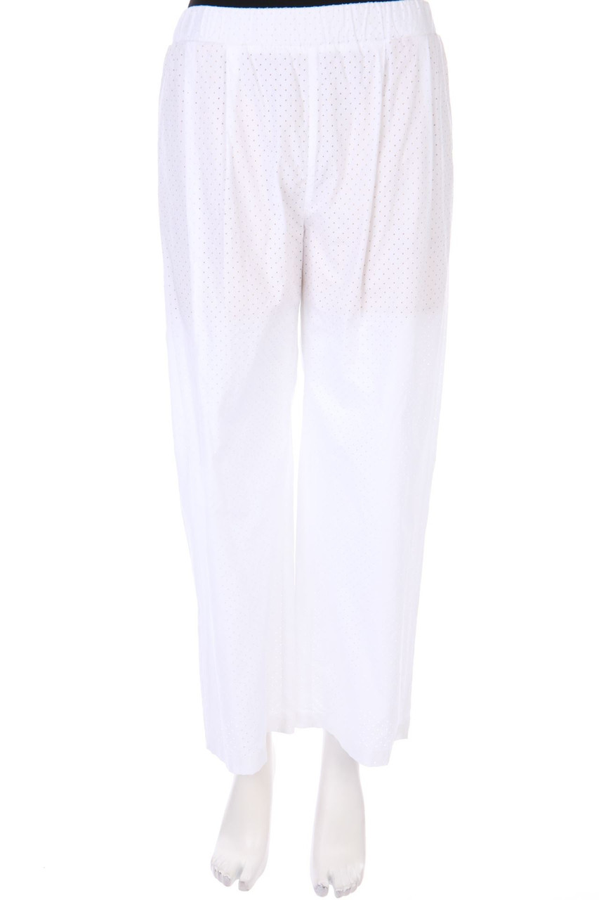 ERIKA CAVALLINI - Hose mit Raffungen - D 38