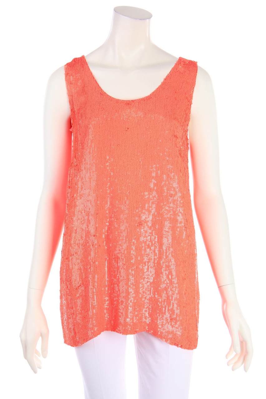 PAROSH - Top mit Pailletten - S