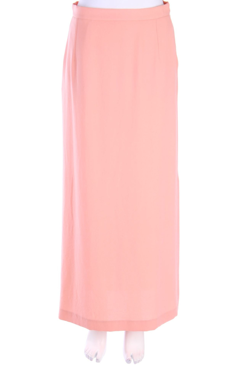 L´AUTRE CHOSE - Maxi-Rock aus Crêpe mit Schlitz - D 40