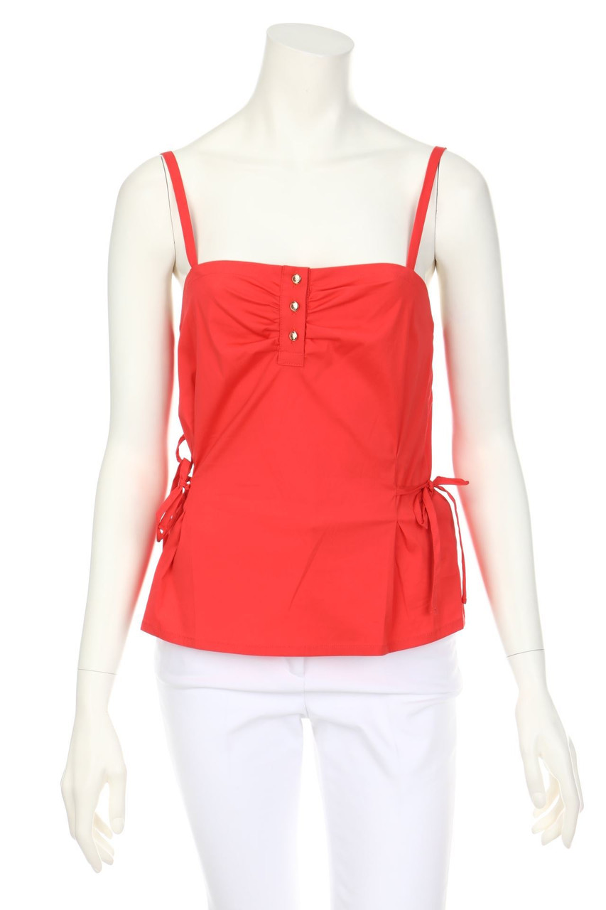 PATRIZIA PEPE - Blusentop mit Raffungen - D 36