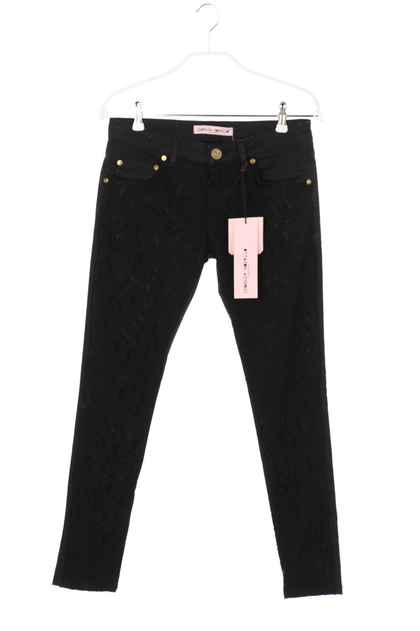 frankie morello - Skinny-Jeans mit Spitze - W27