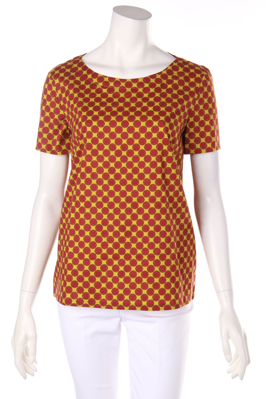 LAURA URBINATI - Shirt mit geometrischem Muster - D 42