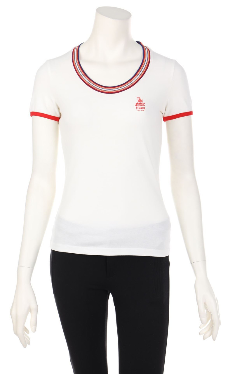 ALVIERO MARTINI 1A CLASSE BEACHSTYLE - Kurzarm-Shirt mit Logo-Print - S