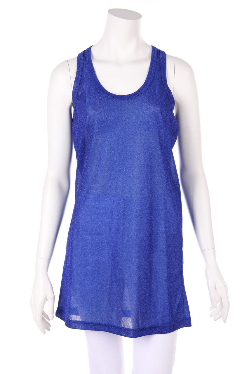 I LOVE POP - Glitzer-Top - L