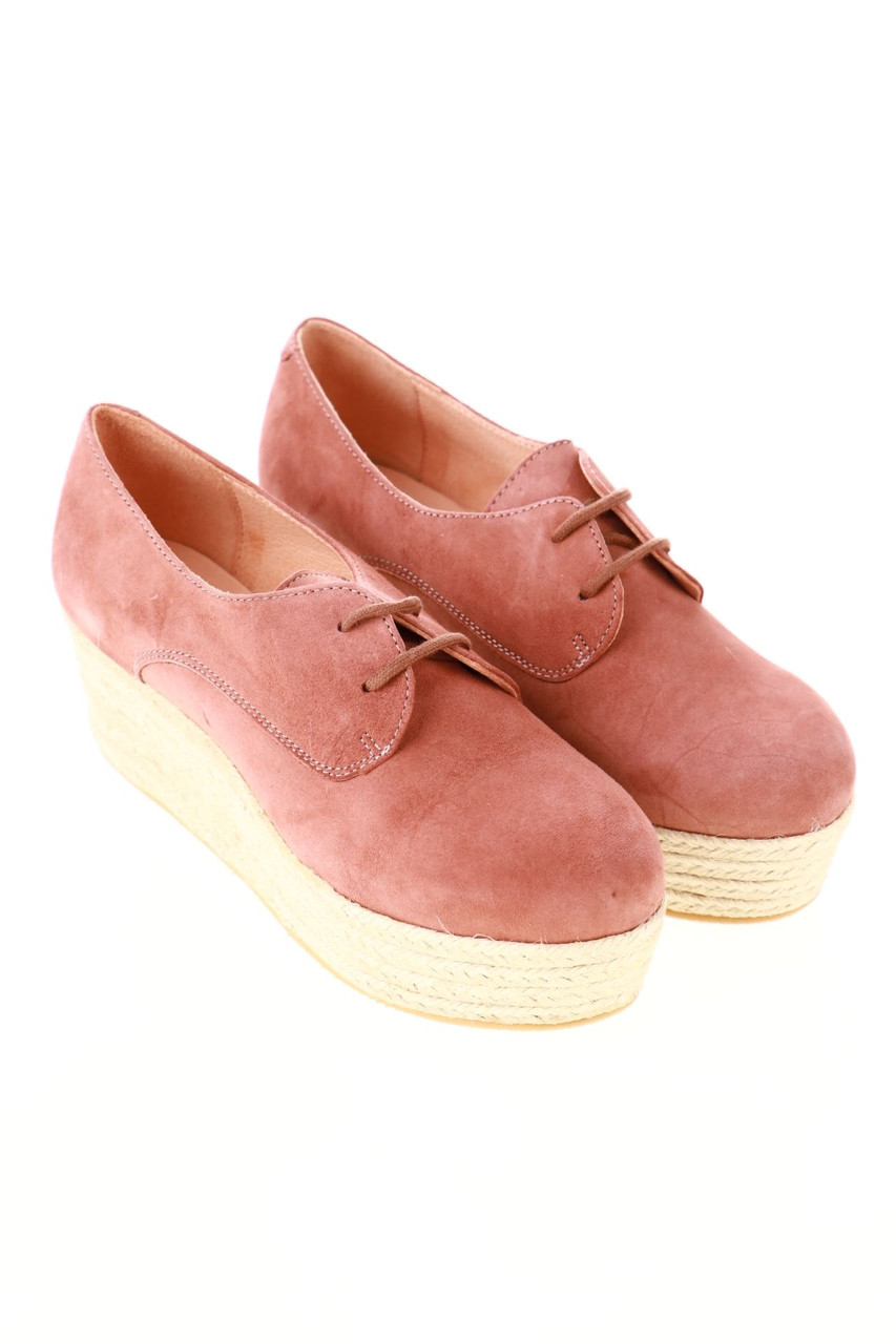 LIKA MIMIKA - Plateau-Schnürschuhe aus Leder