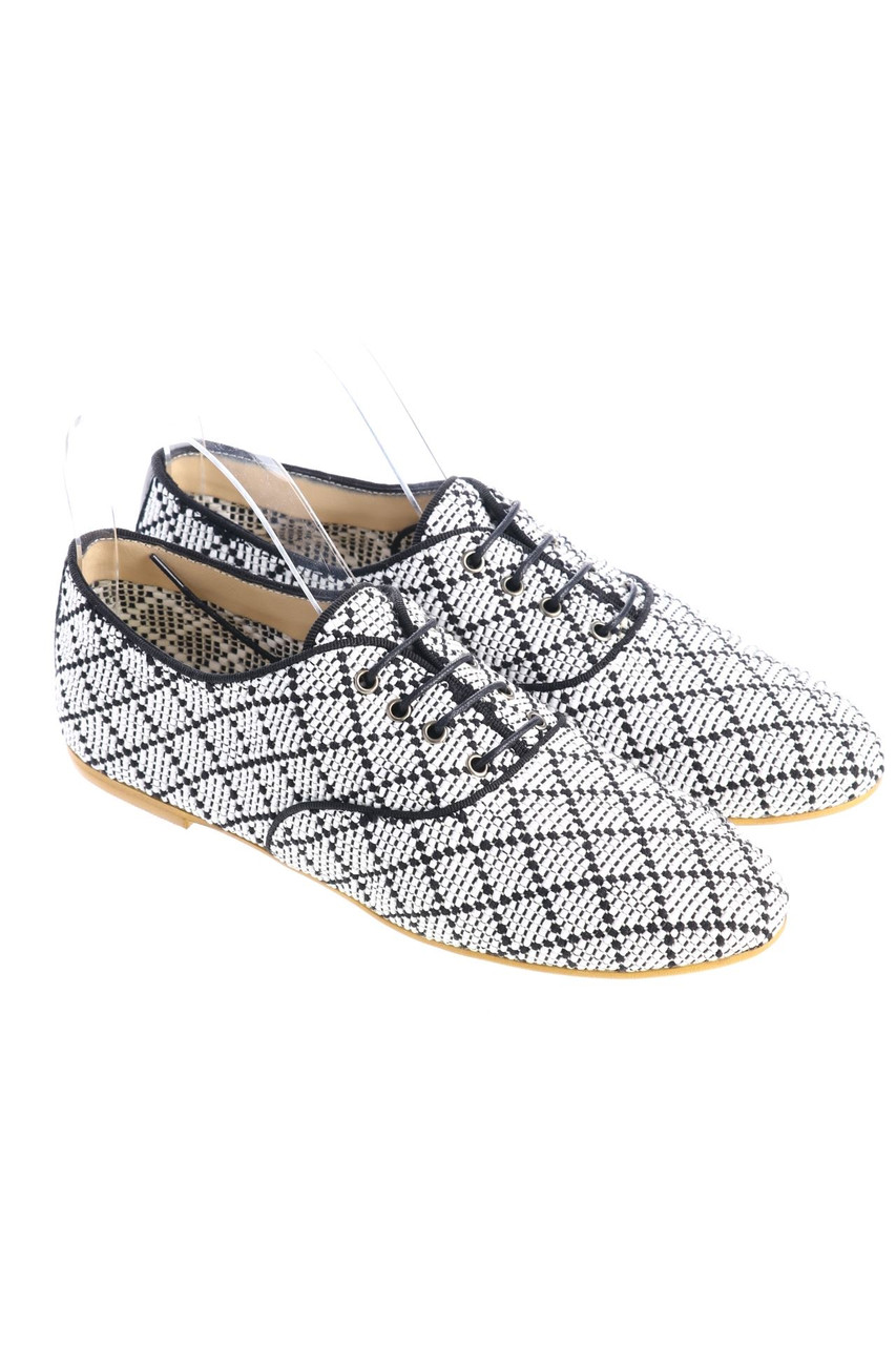 STEFANO GAMBA - Schnürschuhe mit Karo-Muster