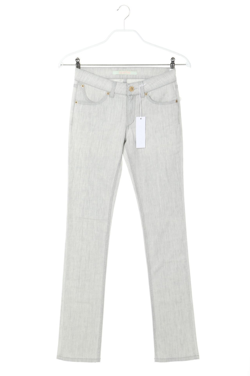 SUPERFINE - Used Look Skinny-Jeans mit Stretch - W25