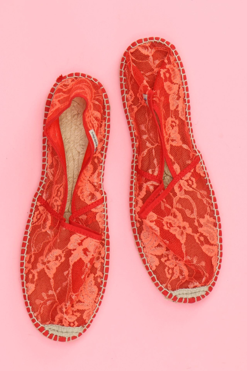 espadrilles - Spitzen-Espadrilles