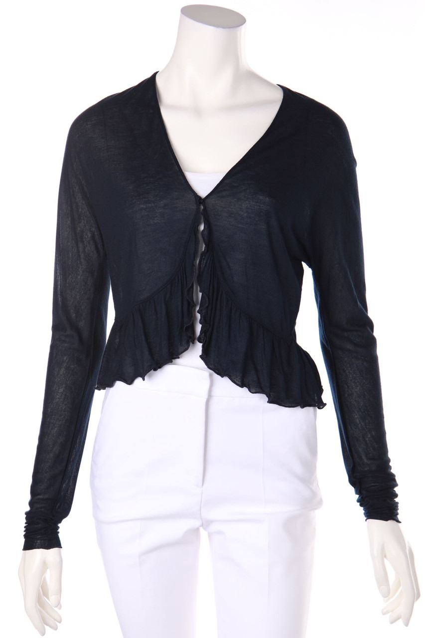 BP STUDIO - Cardigan aus Viskose mit Rüschen - L