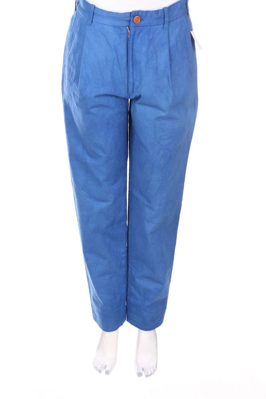 suzusan - Hose aus Baumwolle mit Falten - M