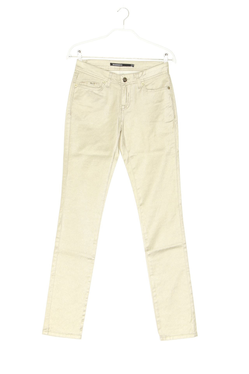 ICEBERG - Metallic-Coated Skinny-Jeans - W27