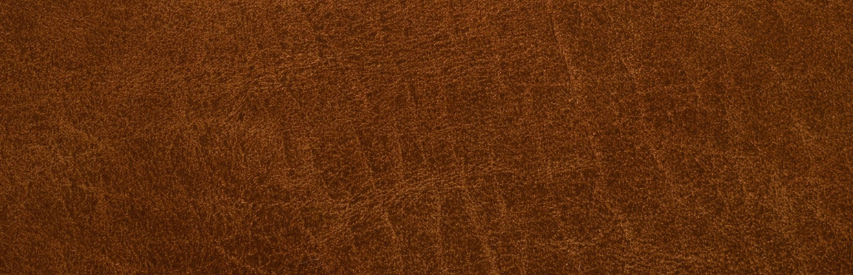 Braunes Leder mit Narbung