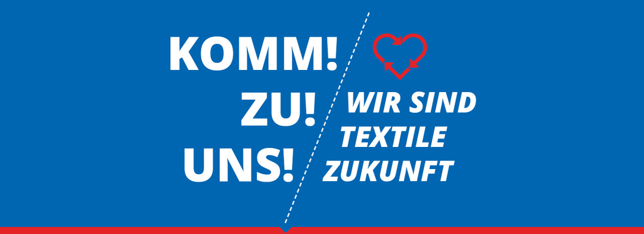 Wir sind textile Zukunft! — Komm zu uns!