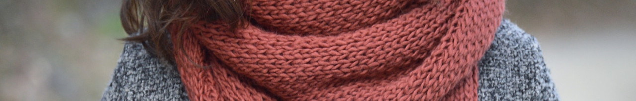 Kuscheliger Schal aus Polyacryl