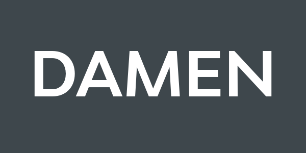 Secondhand Mode für Sie Blaues Banner mit dem weißen Wort Damen